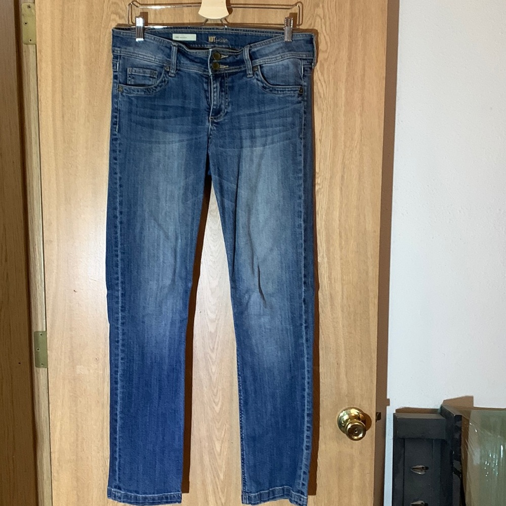KUT Carly matchstick jeans, sz 10
